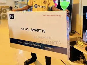 Chiq 50inch Uhd Smart TVS Offer Sale