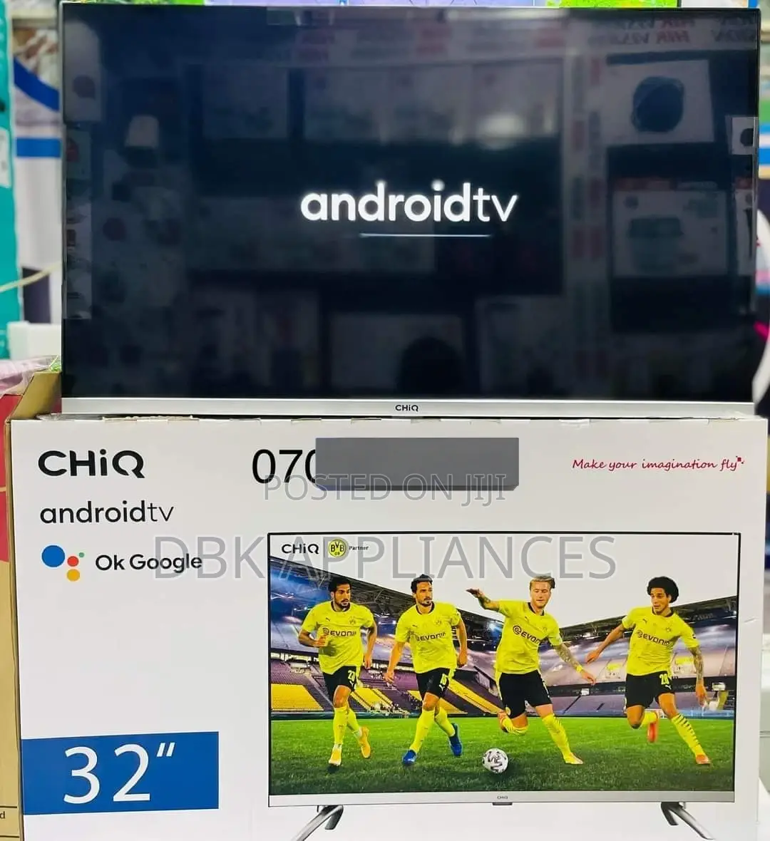 Chiq 32inches Android Smart TVS Available Beyi Powa