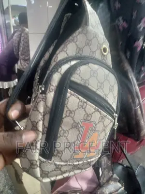 Original Lousvuitton Cross Chestbag( Gray)