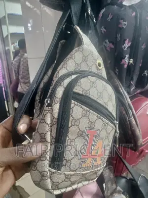 Original Lousvuitton Cross Chestbag( Gray)