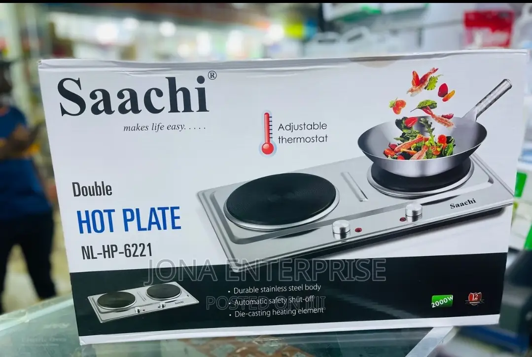 Saachi Double Hot Plate