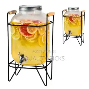 Mini Glass Juice Dispenser