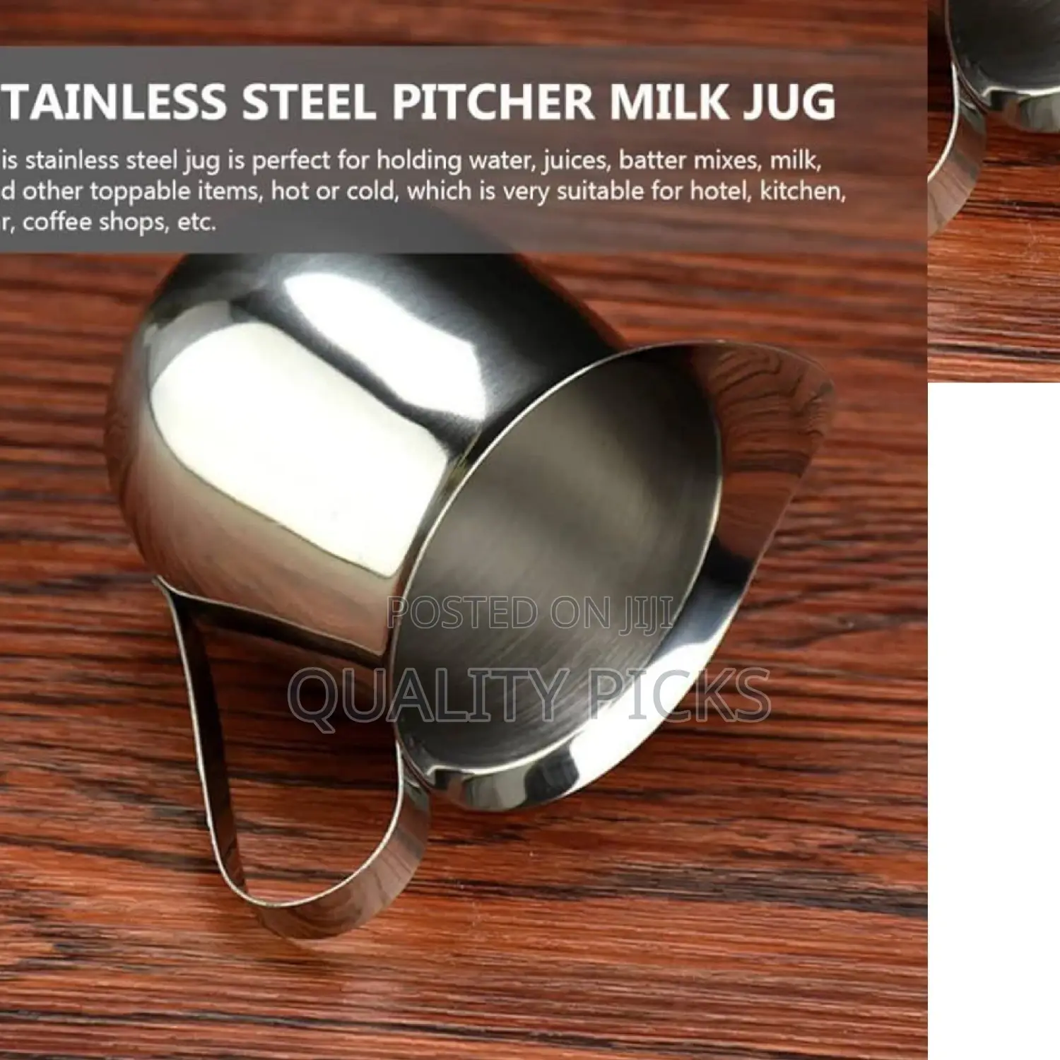 Stainless Milk Jar