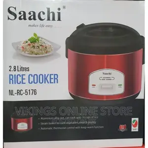 Saachi 2.8 Litres Rice Cooker -Red