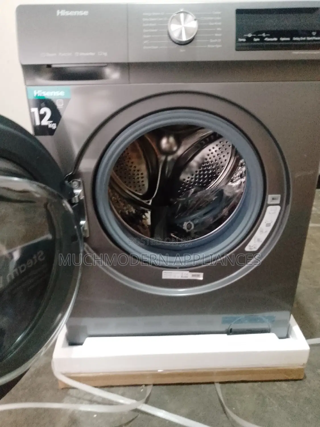 Hisense 12KG Washing Machine Font Loader