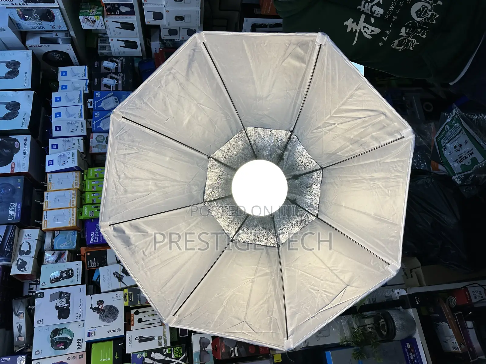 85w Dimmable Led Light + 70cm White Softbox With Stand