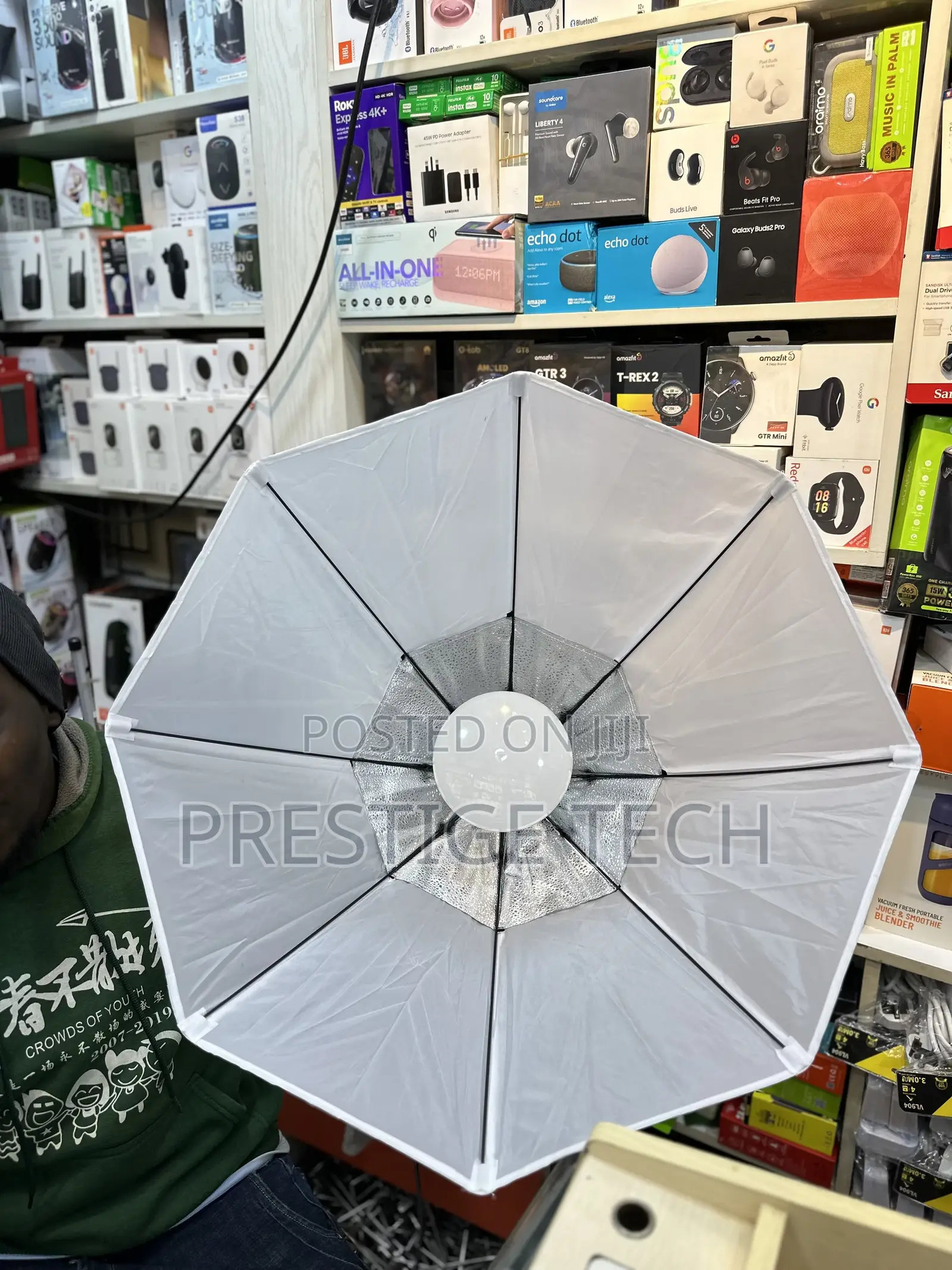 85w Dimmable Led Light + 70cm White Softbox With Stand