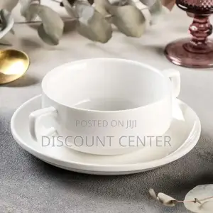 Soup Cups With Saucers