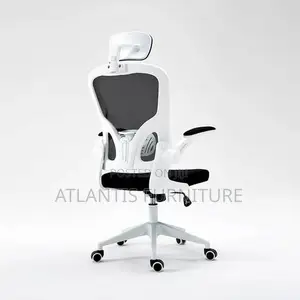 A White Durable Mesh Chair