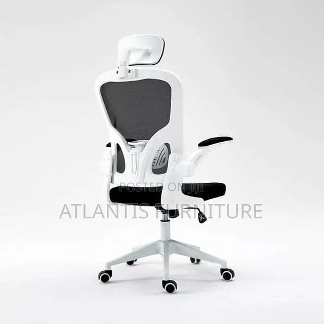 A White Durable Mesh Chair