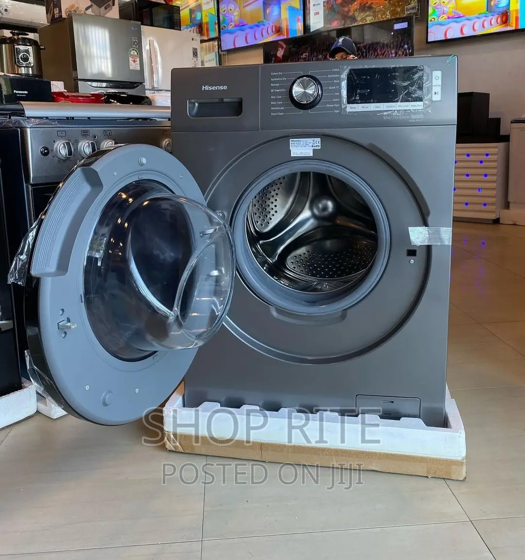 Hisense Front Loader Washing Machines 6kgs Front Loader