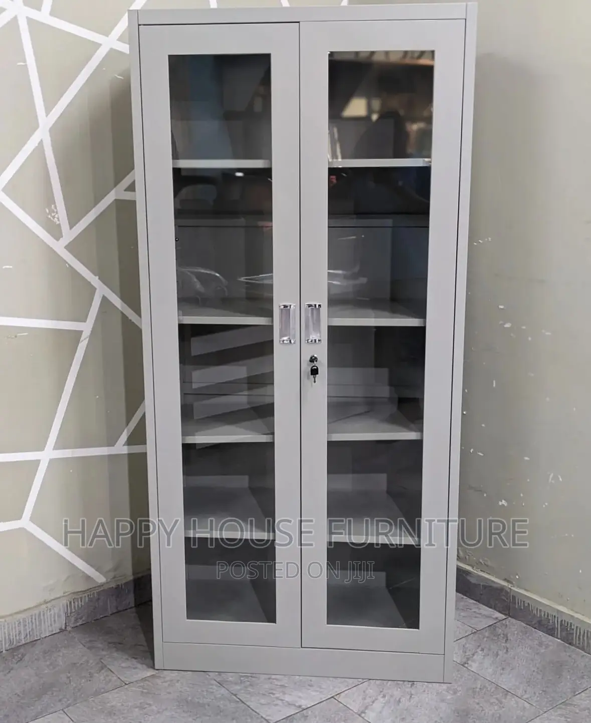 Full Glass Filing Cabinet