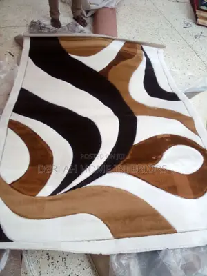 White and Brownish Carpet