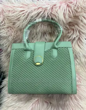 Mini Top Handle Lace Bag - Green