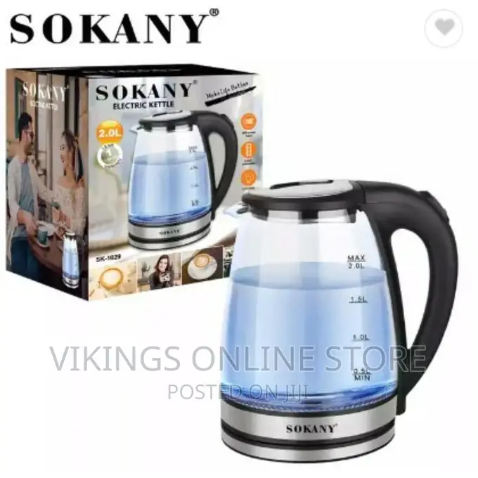 Sokany Glass Electrical Kettle