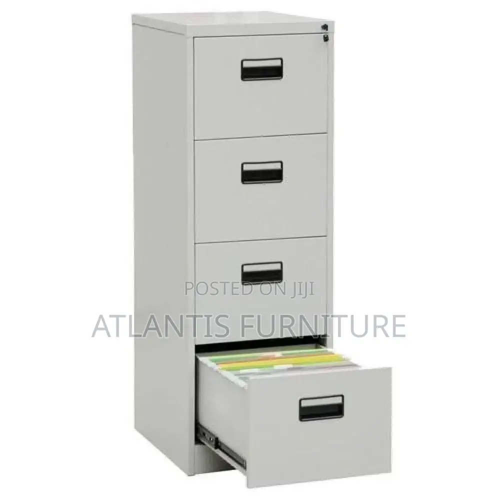 A Durable Four Drower File Cabinet