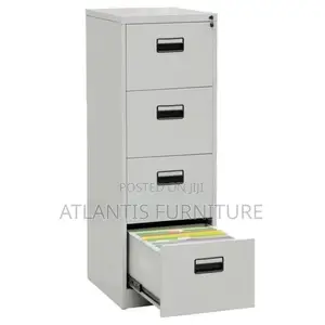A Durable Four Drower File Cabinet