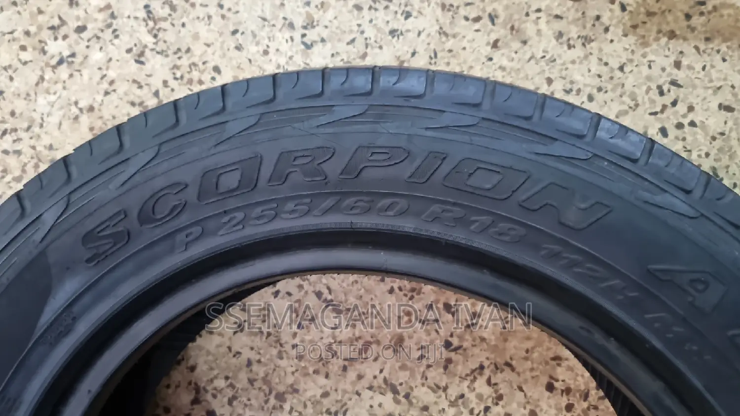 255/60r18 Pirelli Foreign Used