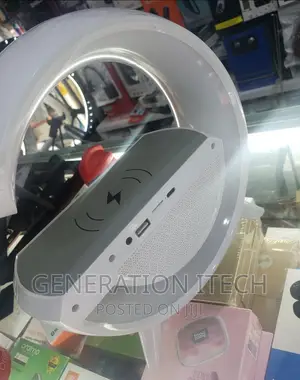 Led Wireless Charger With Bluetooth Speaker