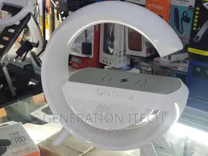 Led Wireless Charger With Bluetooth Speaker