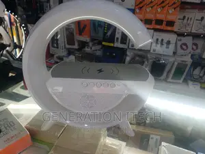 Led Wireless Charger With Bluetooth Speaker