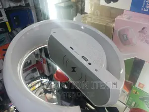 Led Wireless Charger With Bluetooth Speaker
