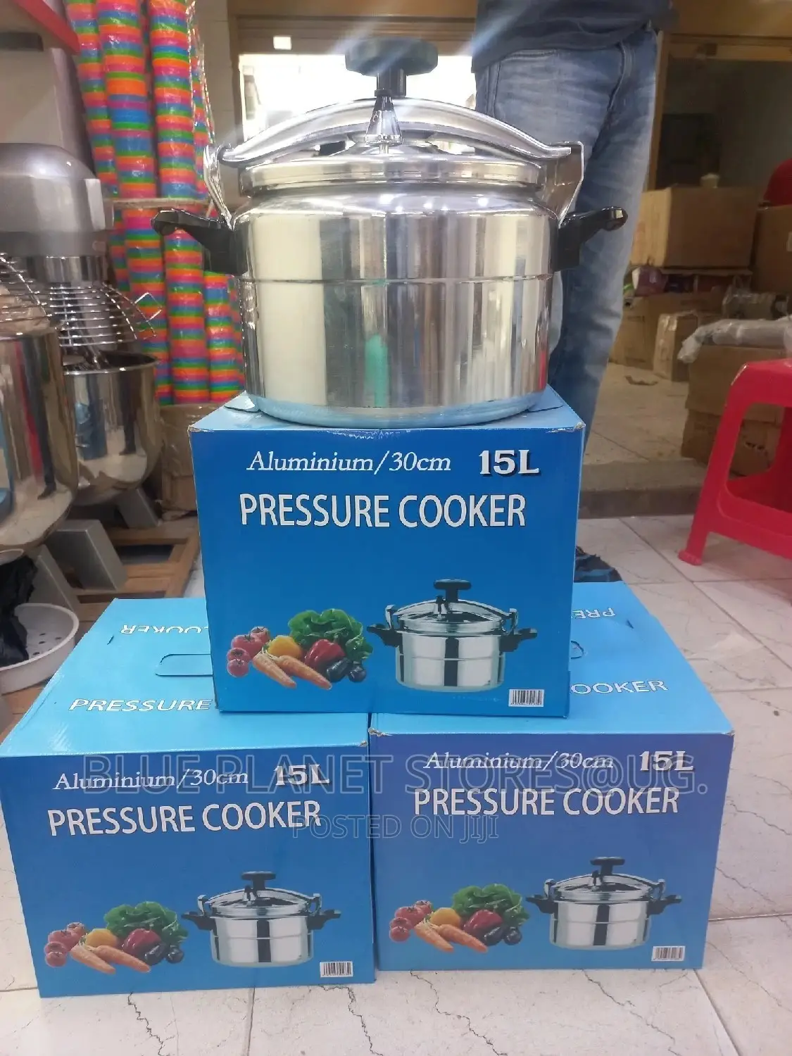 GENERIC 15litres Pressure Cookers \\ Aluminium/30cm