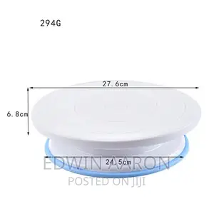 Plastic Rotating Cake Turntable
