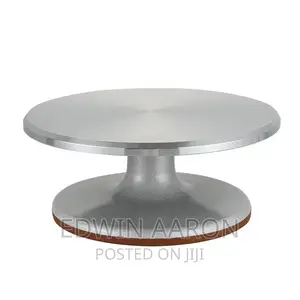Aluminum Rotating Cake Turntable