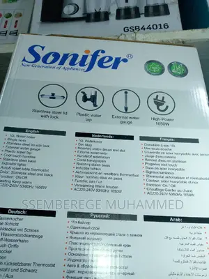 Sonifer Sf 2073 Hot Water Boiler