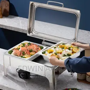 Stainless Steel Food Warmer (Double Inserts )