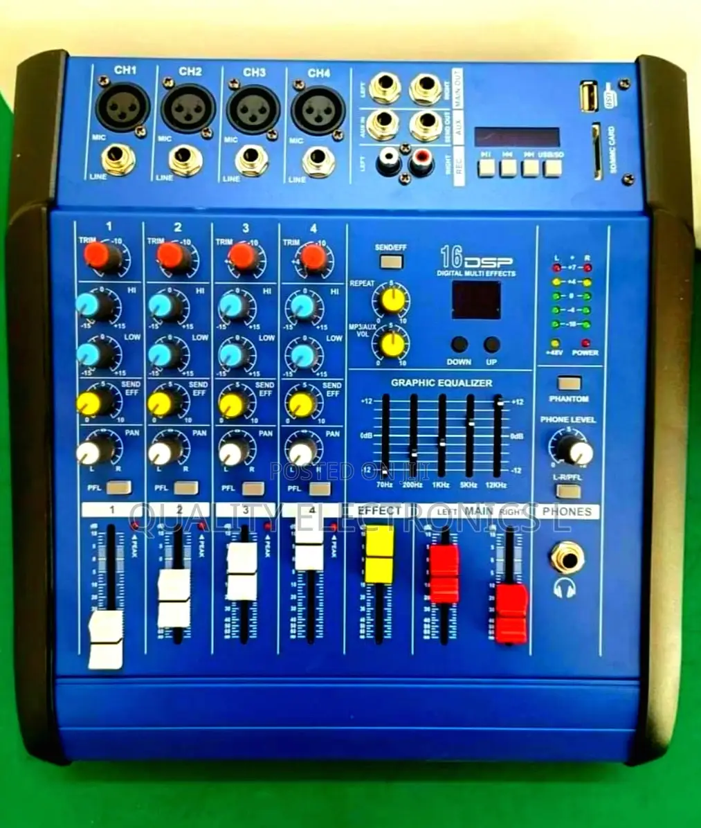 Amp Mixer 4 Channel