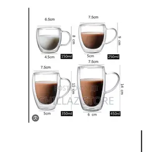 Clear Borosilicate Glass.