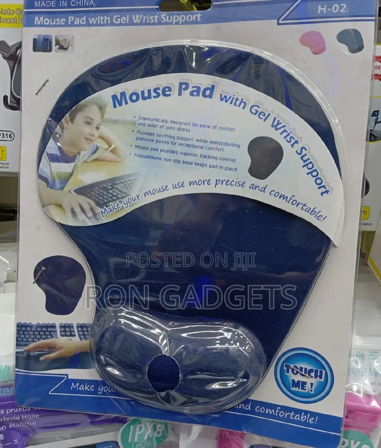 Mouse Pad With Wrist Pad