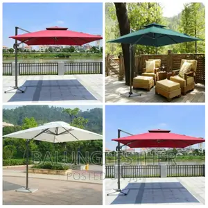 Patio Compound Umbrella (3mx3mx3m)