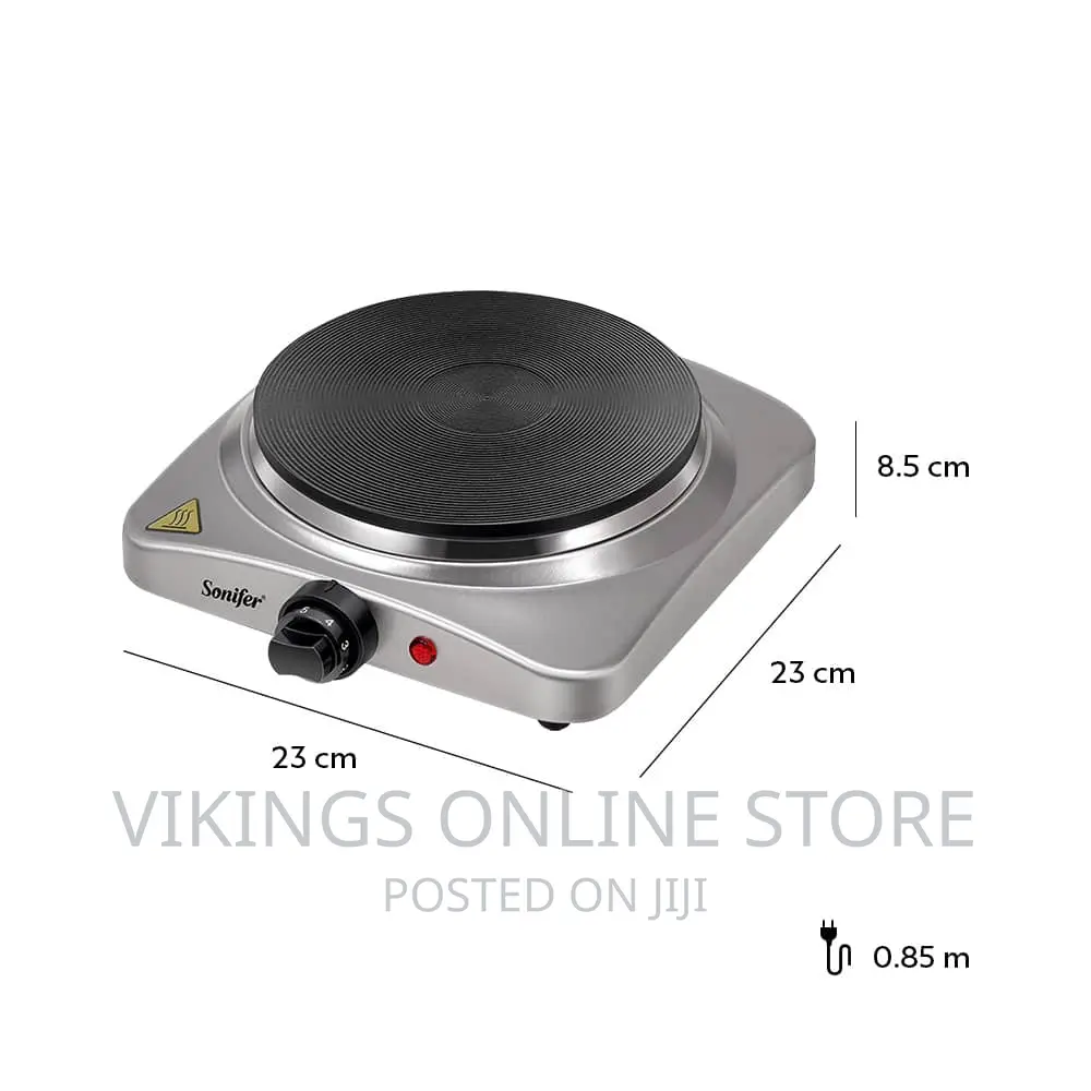 Sonifer Single Electric Hot Plate- Multicolour