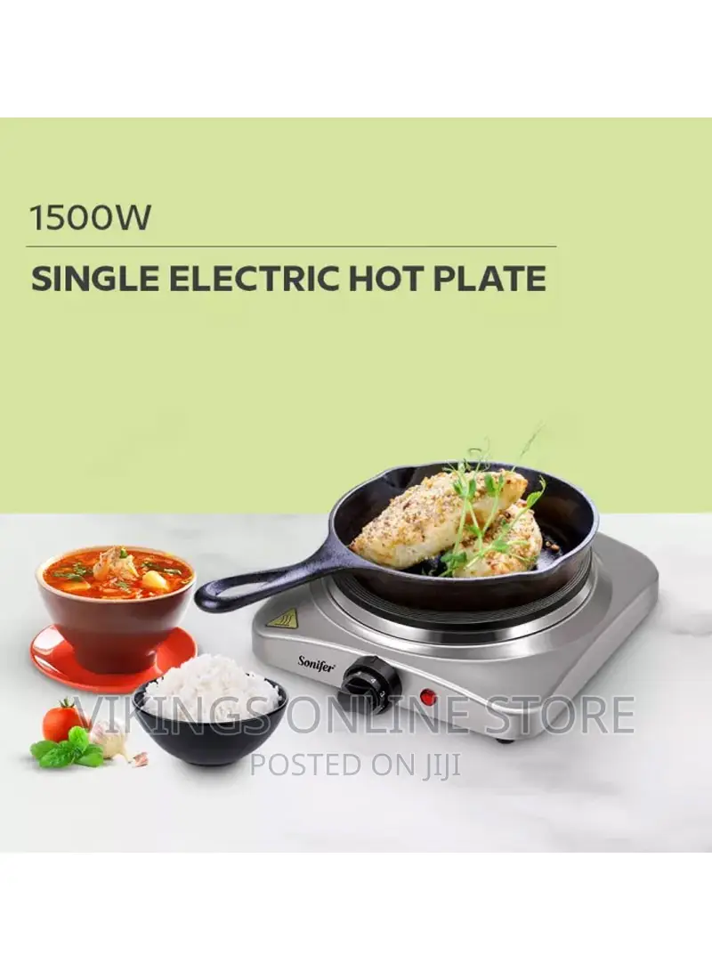 Sonifer Single Electric Hot Plate- Multicolour