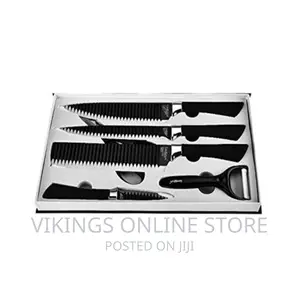 6 Piece Original Knife Set- Black