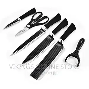 6 Piece Original Knife Set- Black