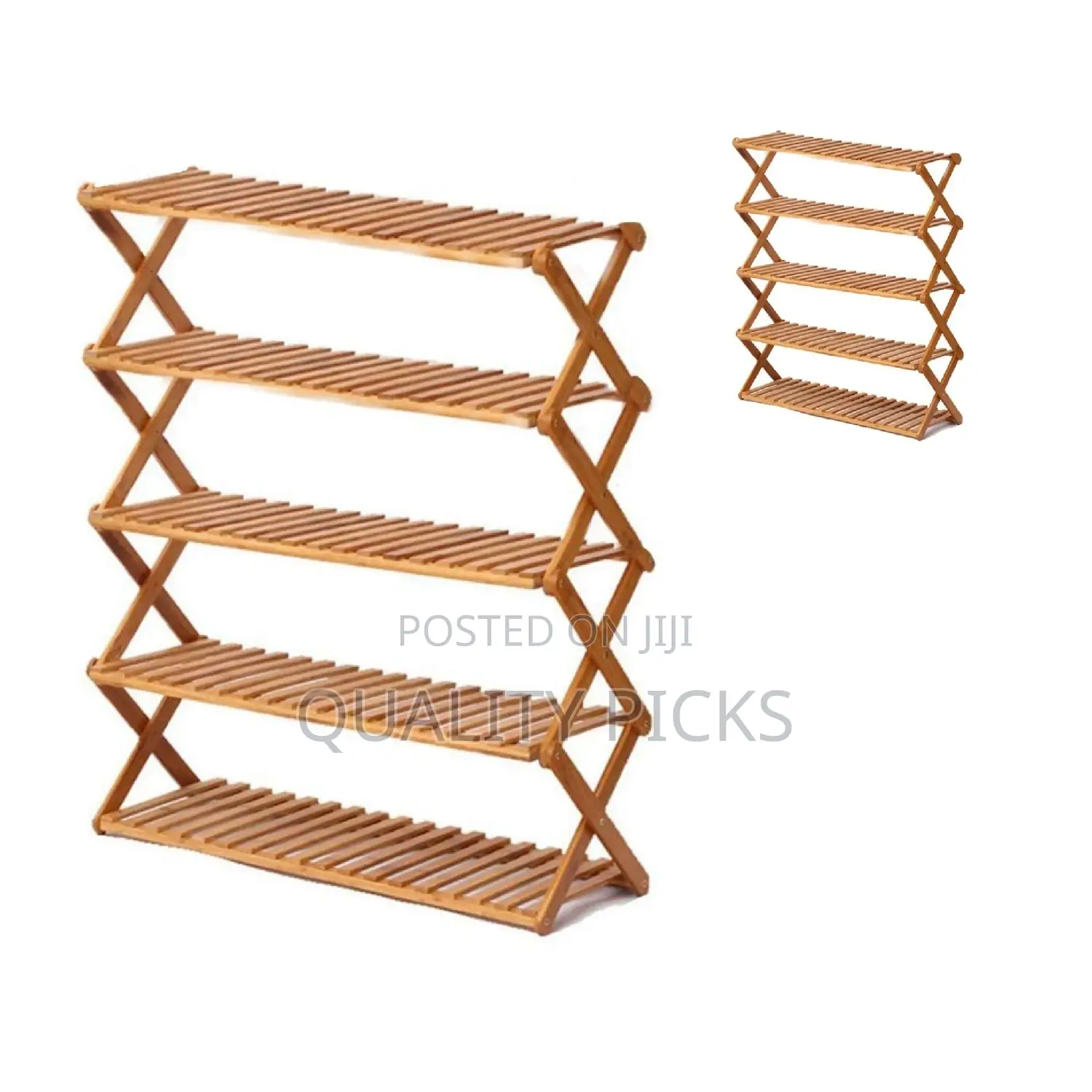 Portable Wooden Shoe Rack