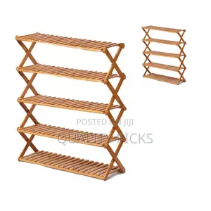 Portable Wooden Shoe Rack