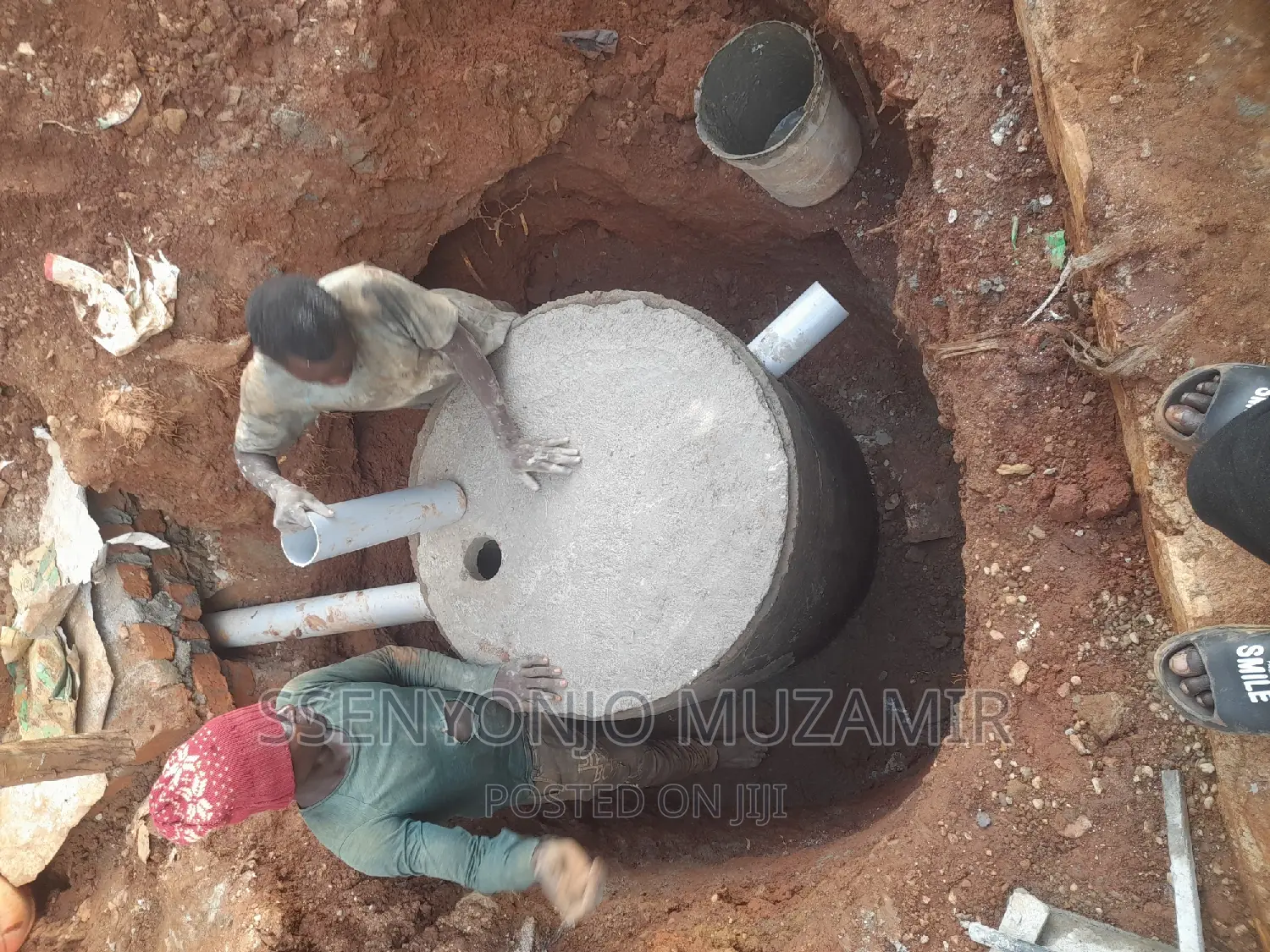 Permanent Biodigester Septic Tank System Ever