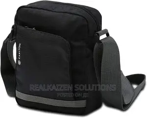 CARLTON 21cm Polyester Grey Travel Sling Bag