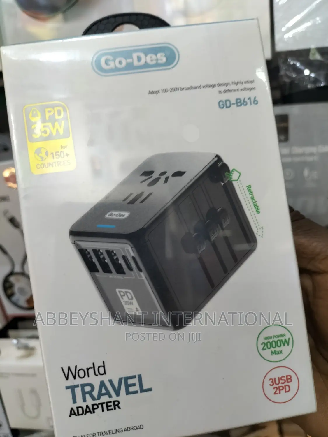 Universal World Travel Adapter/Travel Charger