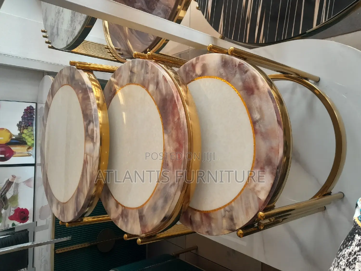A Set of Three Mable Coffee Tables.