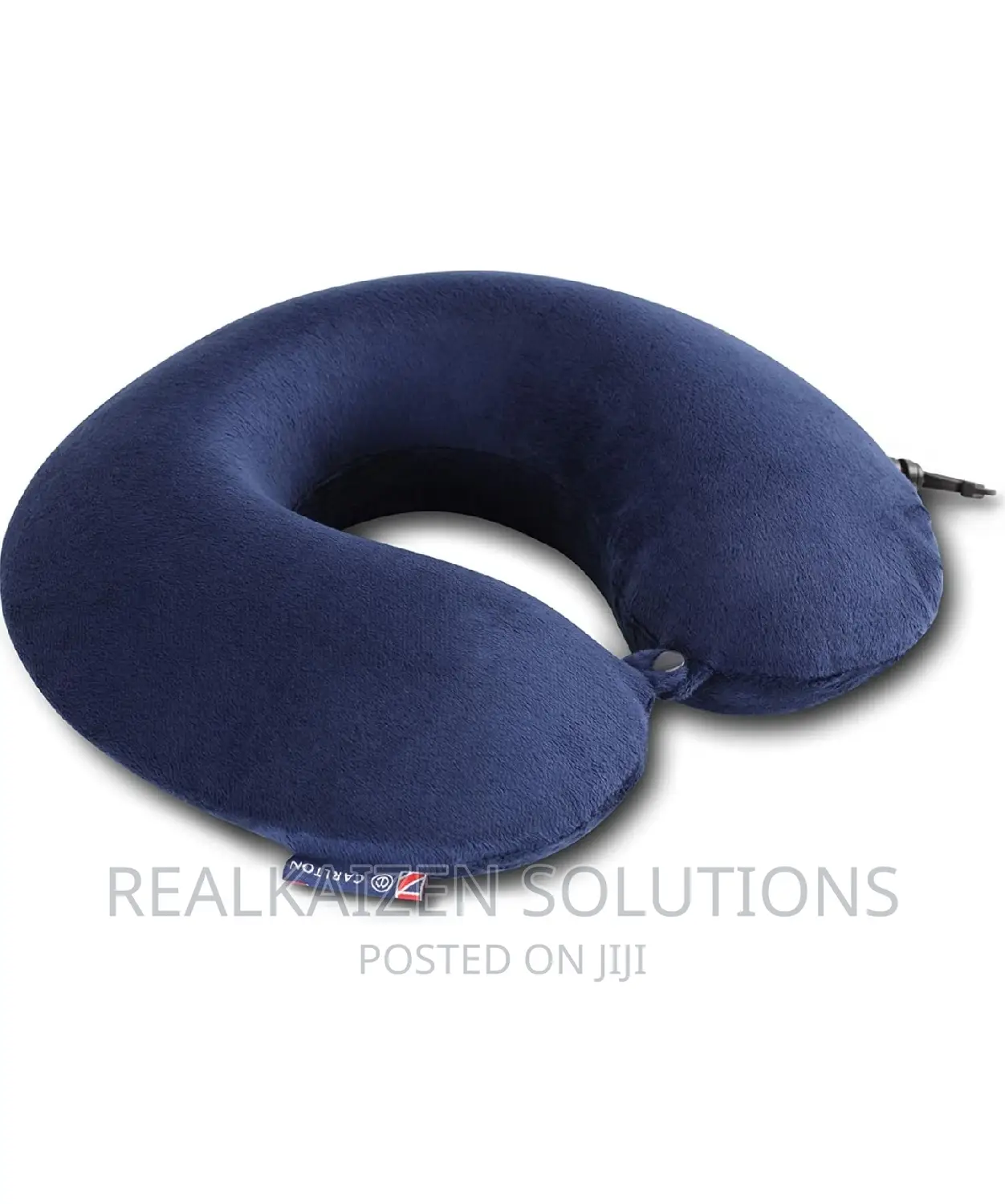 Carlton Blue Memory Foam U-Shape Travel Pillow