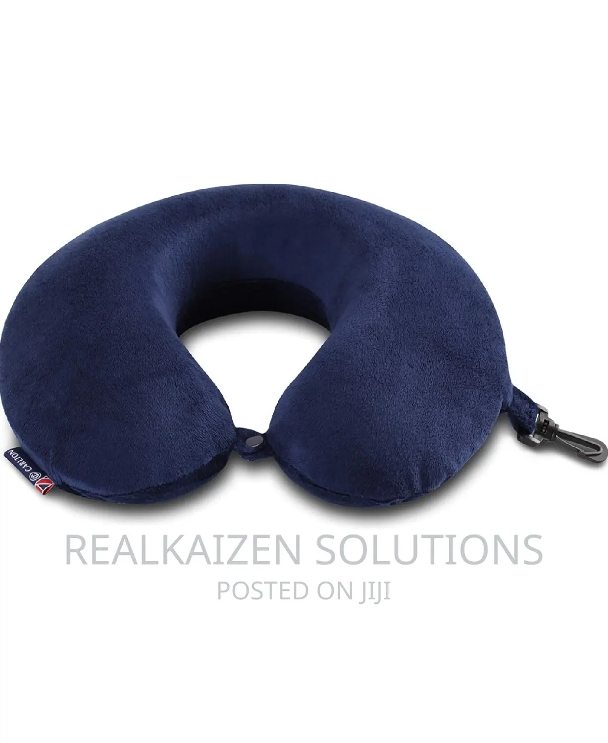 Carlton Blue Memory Foam U-Shape Travel Pillow