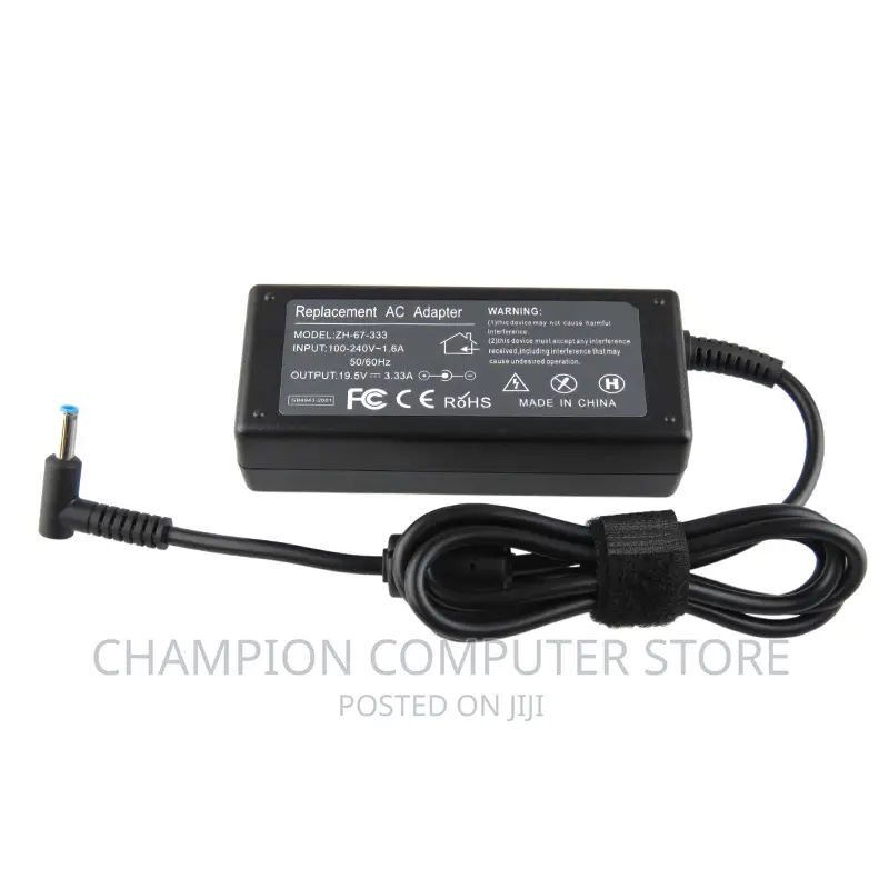 HP Bluepin 65W 19.5V 3.33A AC Adapter,Battery Charger