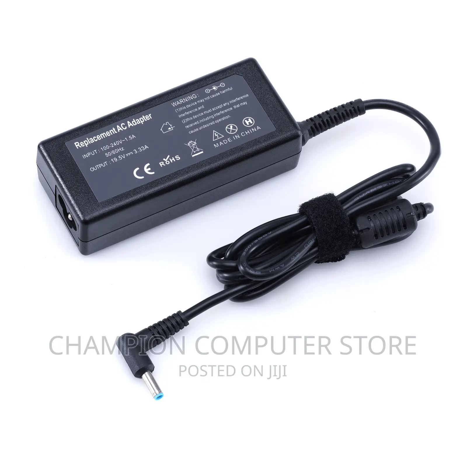 HP Bluepin 65W 19.5V 3.33A AC Adapter,Battery Charger