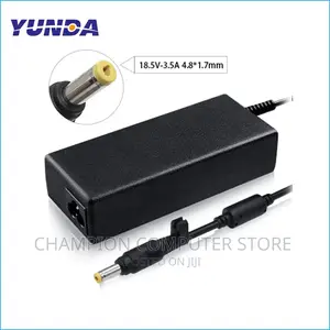 HP 65W 18.5V 3.5A Yellow Tip/Pin 4.8*1.7mm Laptop AC Adapter
